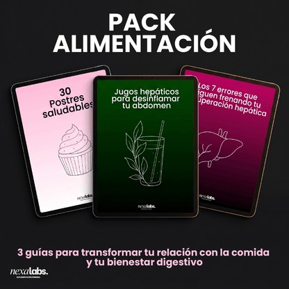 Pack Alimentación — 3 Guías Digitales
