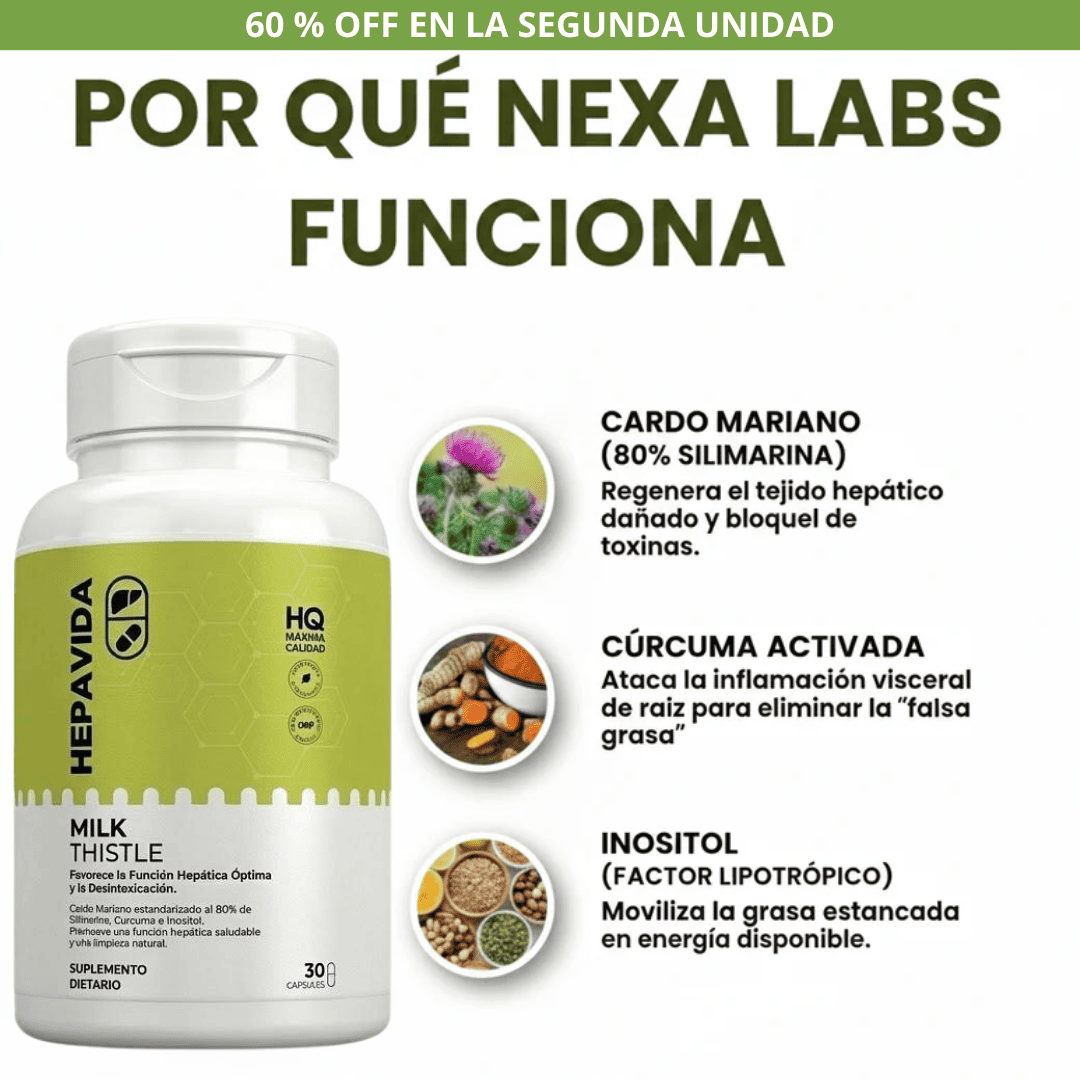 MILK THISTLE | Sistema de Soporte Hepático de Alta Precisión