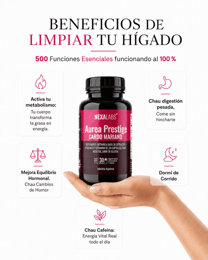 Aurea Prestige - Tu aliado Para Adelgazar, Recuperar tu figura y Equilibro Hormonal.