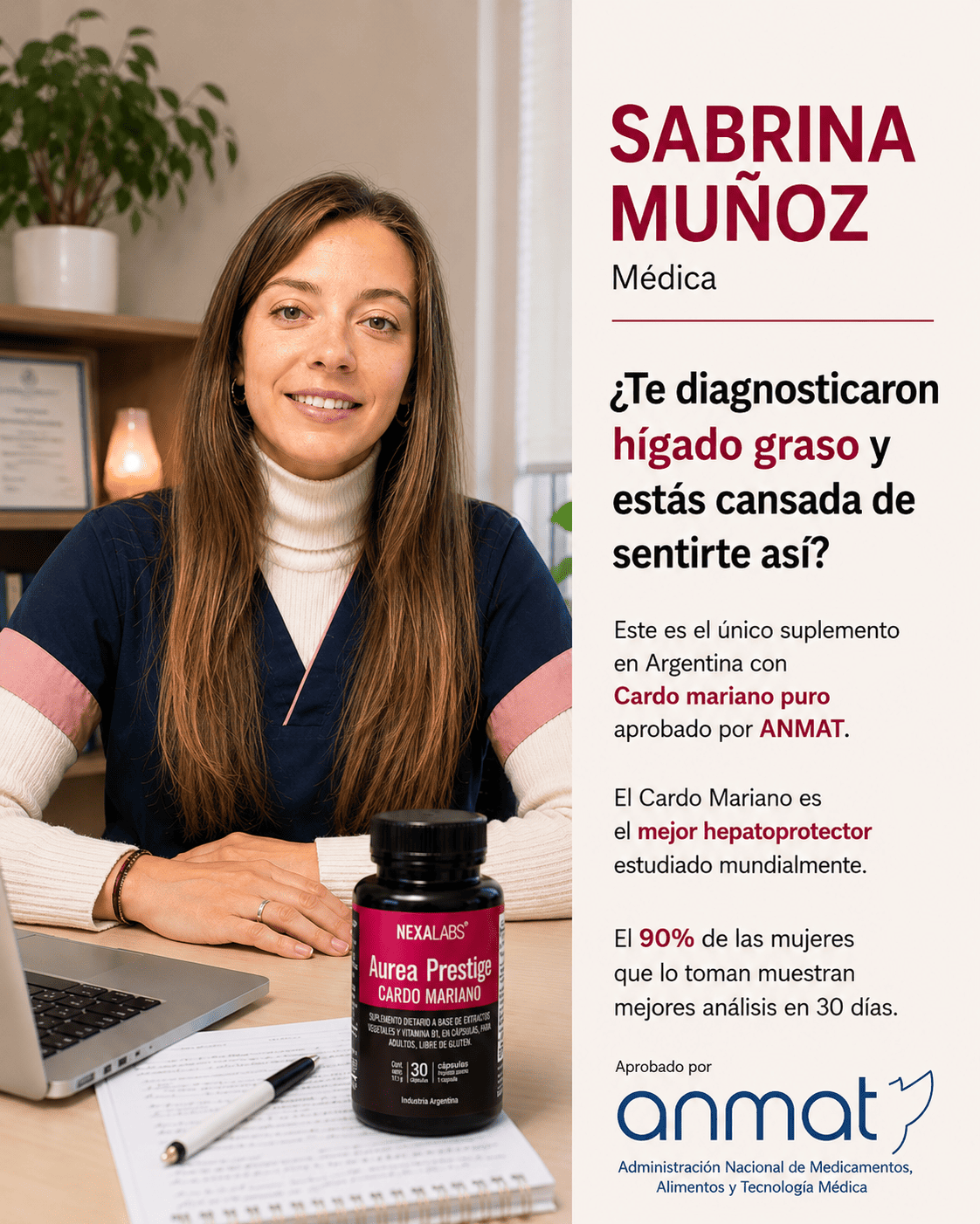 Aurea Prestige - Tu Aliado para el higado graso. Deshinchate y Recupera tu Energía Vital
