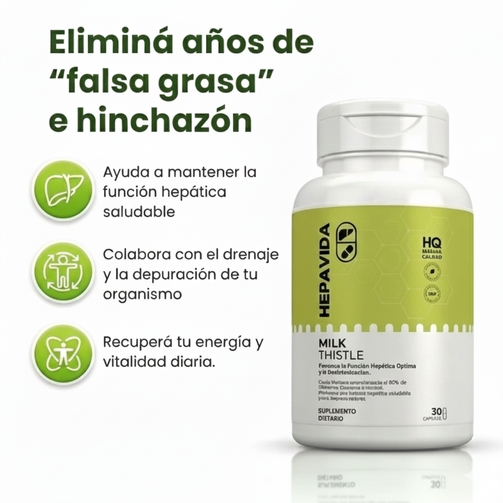MILK THISTLE | Sistema de Soporte Hepático de Alta Precisión