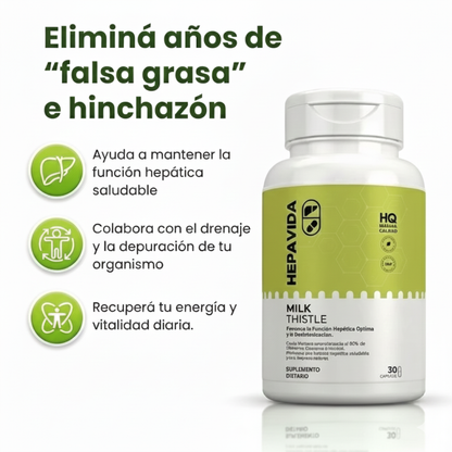 MILK THISTLE | Sistema de Soporte Hepático de Alta Precisión