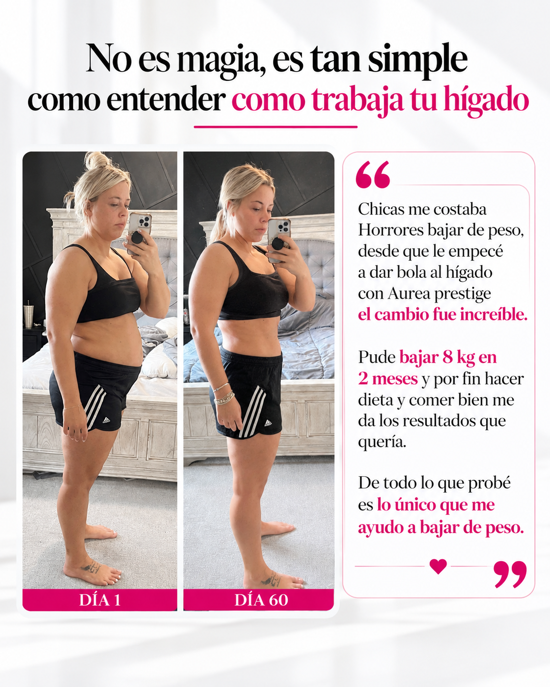 Aurea Prestige - Tu aliado Para Adelgazar, Recupera tu figura y Equilibro Hormonal.
