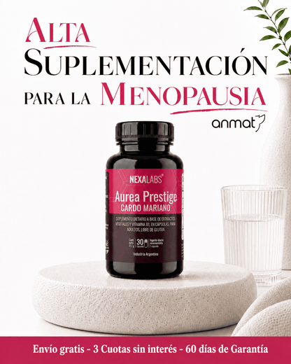 Aurea Prestige — Tu aliado en la Menopausia para adelgazar, recuperar tu figura y tu equilibrio hormonal