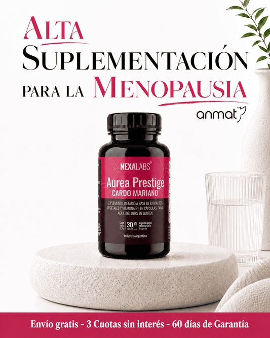 Aurea Prestige — Tu aliado en la Menopausia para adelgazar, recuperar tu figura y tu equilibrio hormonal