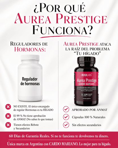 Aurea Prestige — Tu aliado en la Menopausia para adelgazar, recuperar tu figura y tu equilibrio hormonal